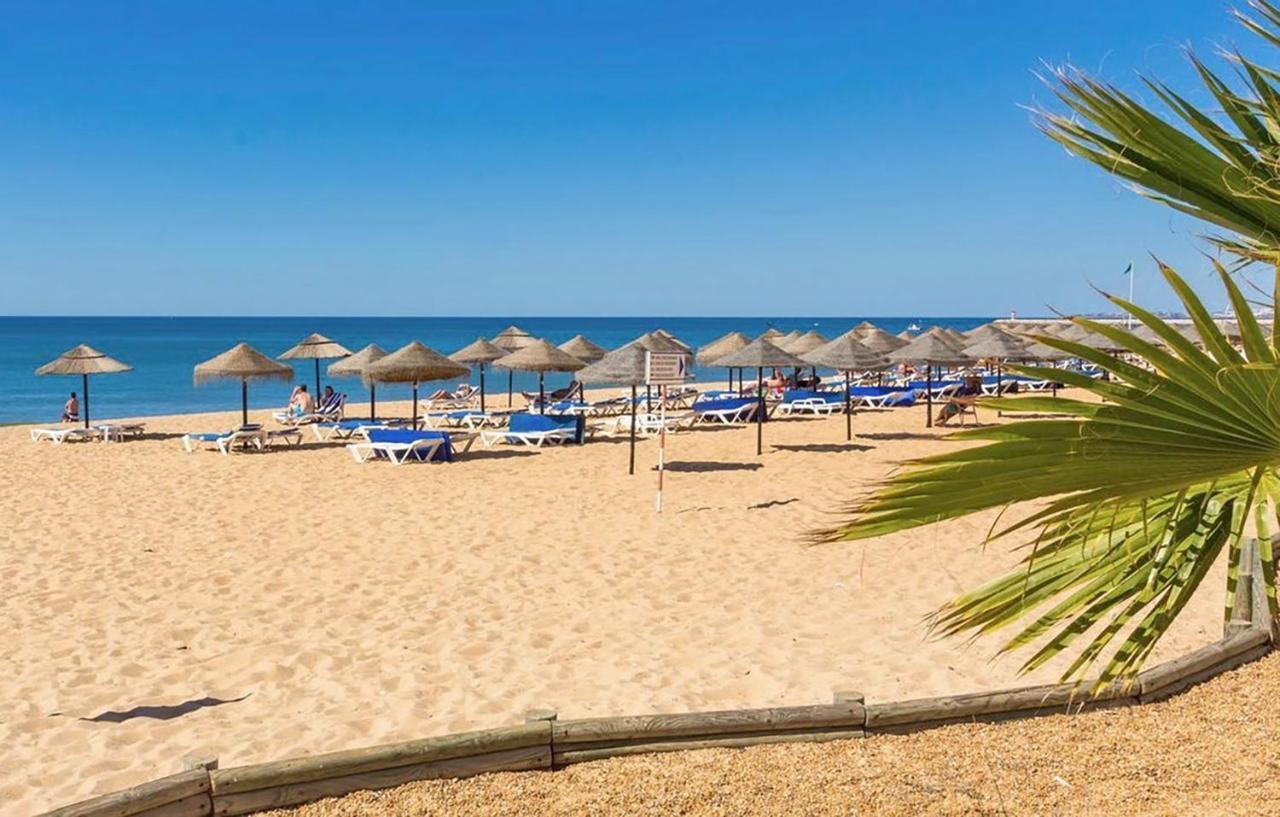 Green Sea Flat T1 Quarteira Beach Exterior foto